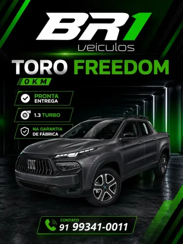 Fiat Toro Freedom 1.3 T270 4X2 Flex AUT 2026