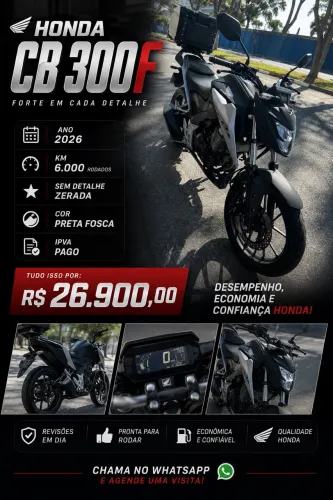 CB 300 f 2026 Honda twister
