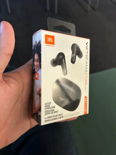 Fone JBL Vibe Beam 2 Bluetooth ANC Original - Lacrado