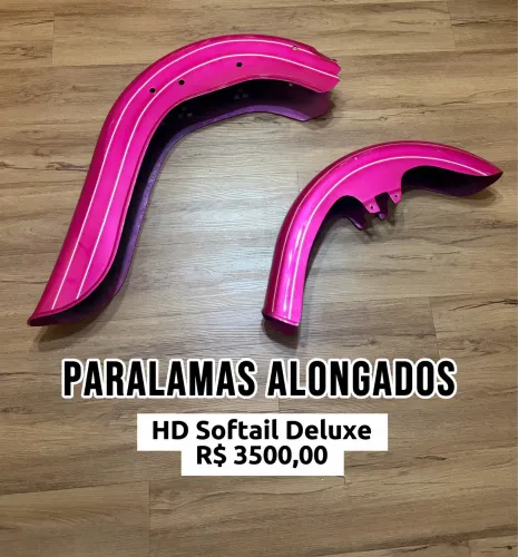 Paralamas alongados Harley deluxe chicanos