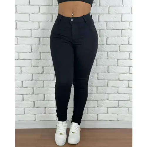 Calça jeans preta