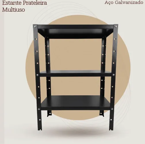 Vendo prateleira de aço organizadora.