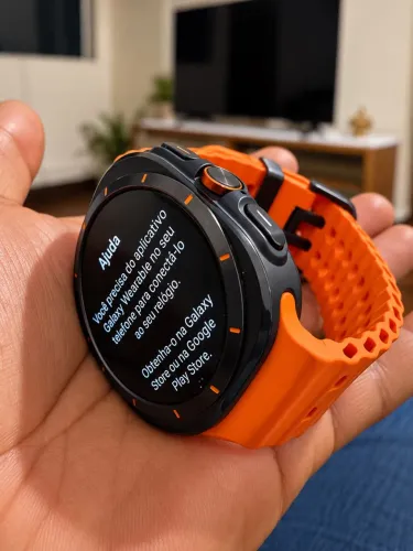 Smartwatch galaxy watch ultra vende-se ou troca 