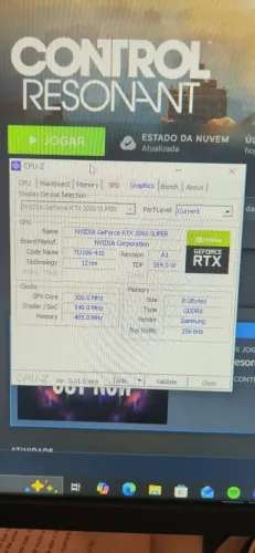 Placa de video RTX 2060 Super