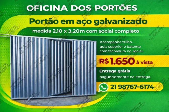 Sua garagem de cara nova por apenas R$ 1.600,00