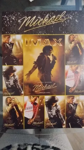 Pôster EXCLUSIVO IMAX Curitiba - Filme do Michael Jackson 