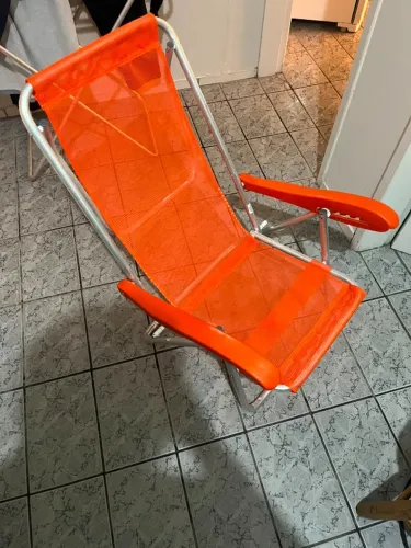 Cadeira de Praia de Marca Aperol Spritz Laranja