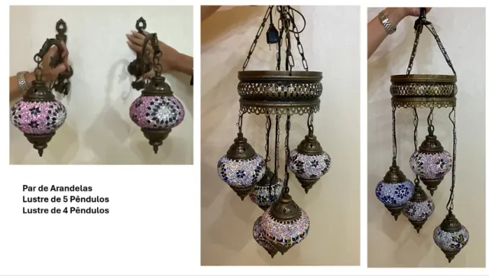 Luminárias Turcas