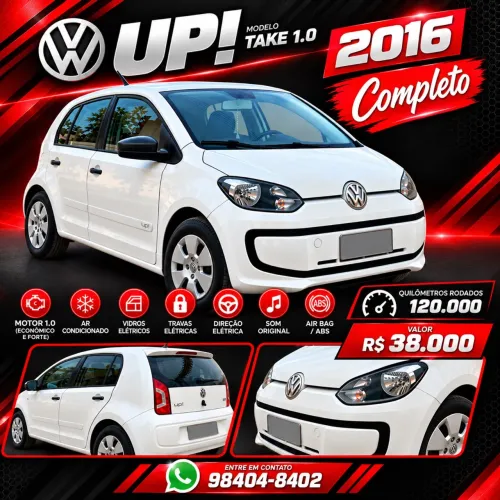 Volkswagen Up! Take 1.0 Total Flex 12V 5P 2016