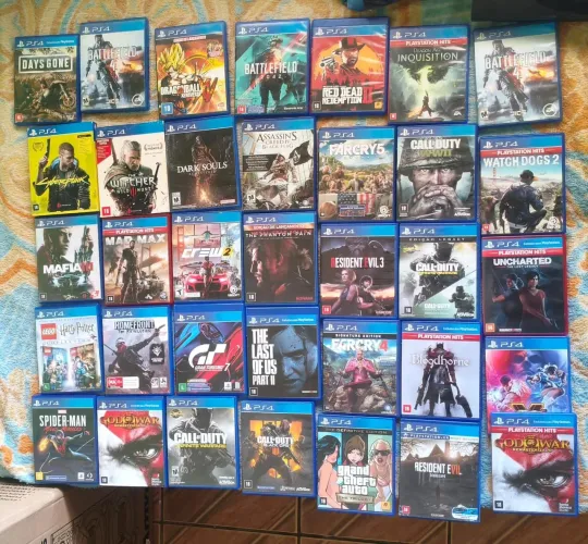 Jogos ps4, avalio trocas 