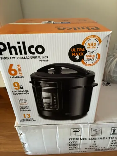 Panela de pressão elétrica Philco nunca usada