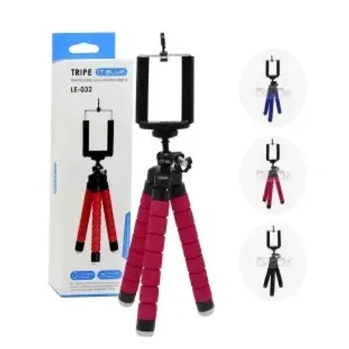 ? MINI TRIPÉ FLEXÍVEL SPIDER COM SUPORTE PARA CELULAR ?