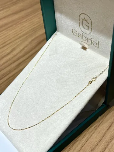 Cordão de ouro fininho 1.15g ( LOJA FÍSICA)