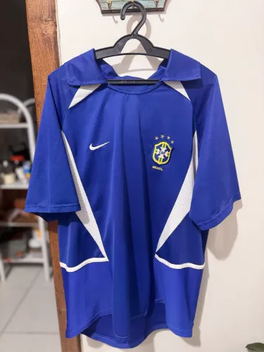 Camisa Seleção Brasileira 2002 - Away original