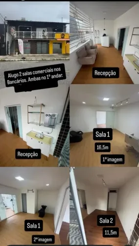 ALUGO - SALA COMERCIAL - 35 M² - BANCÁRIOS