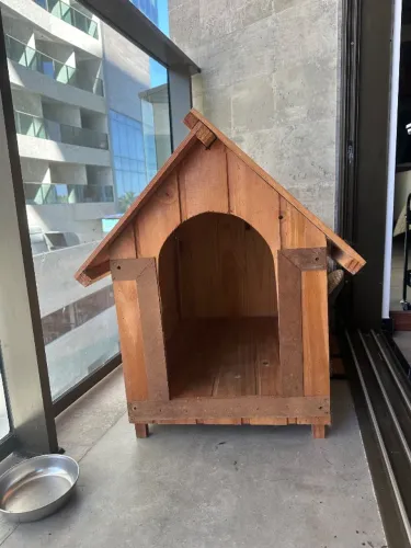 Casinha cachorro madeira