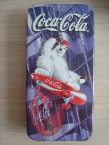 Coleção Coca Cola Estojo metal