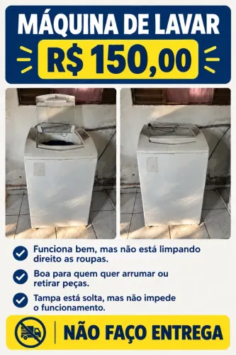 Máquina de lavar