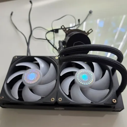 Watercooler cooler cooler master masterliquid 240l rgb ( usado )