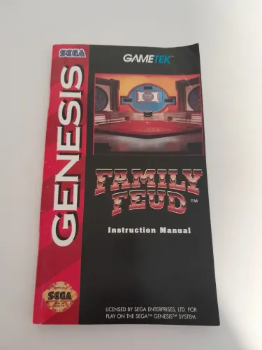 Manual mega drive genesis original