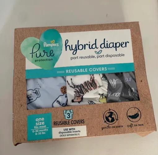 Fralda ecológica Pampers Pure 