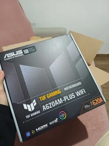 PLACA MÃE AM5 WIFI E BLUETOOTH NOVA