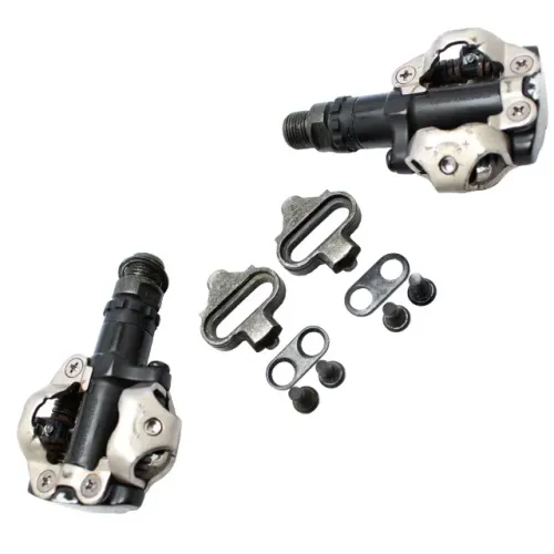 Pedal Shimano M520 com taquinhos MTB Gravel Urbano - USADO 22601