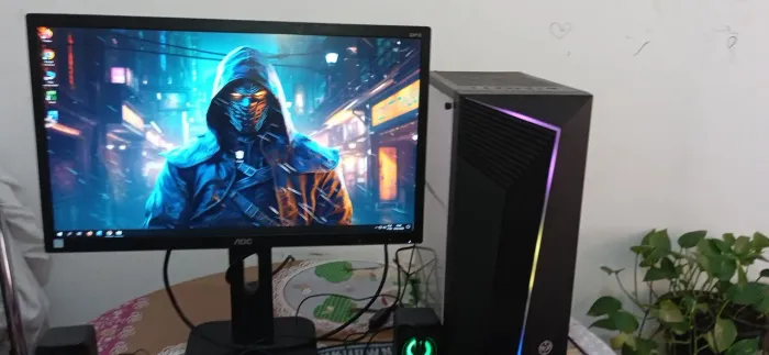 PC top ddr3 core i5 HD de 500gb, 4gb, tela de 22pl AOC 