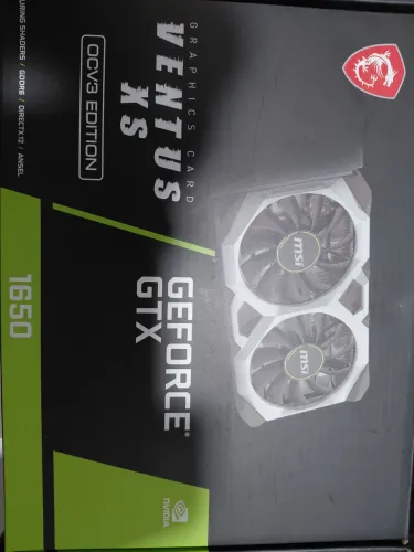Placa de vídeo Nvidia Gtx 1650 4gb MSI