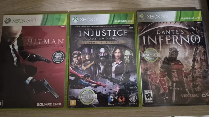 JOGOS PARA XBOX 360 - VALORES NA DESCRIÇÃO.