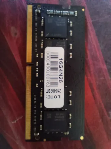 Memória ram ddr4 16GB