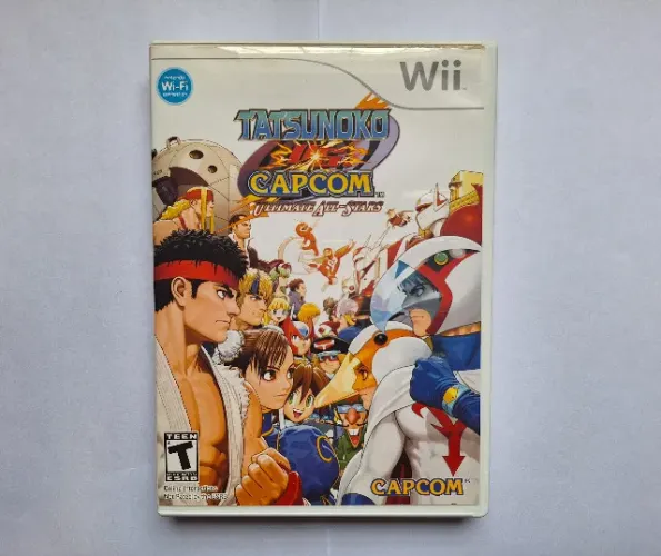 Tatsunoko Vs Capcom Nintendo Wii Original Raro Completo