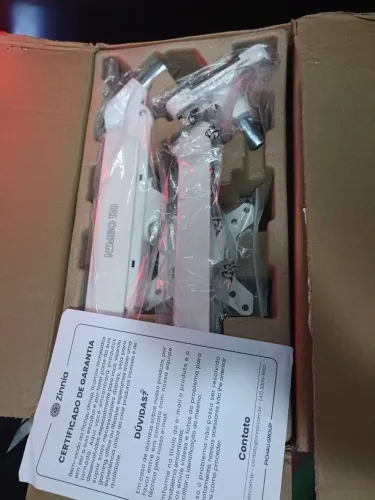 Suporte articulado para monitor 13 a 32 polegadas branco novo 