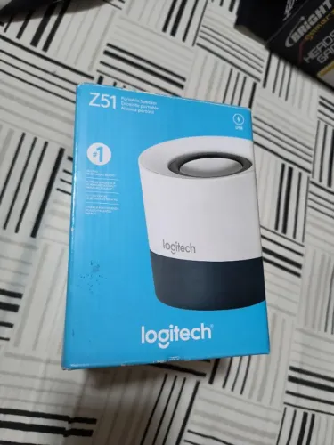 Caixa De Som Para PC Notebook Logitech Z51 P2 USB Na Caixa