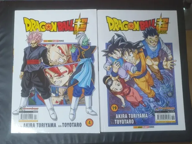 Mangás Dragon Ball Super - Volumes 4 e 19