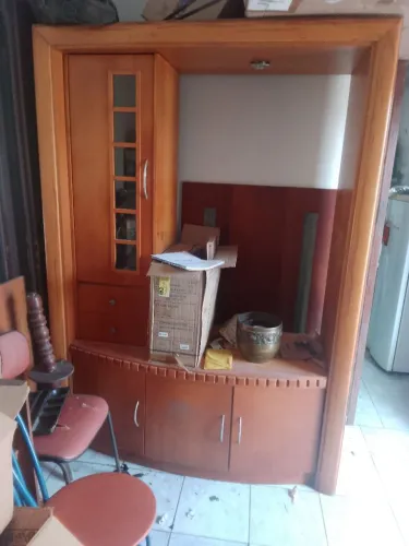 Armário com entrada de som