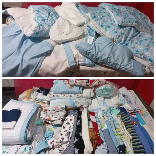 Roupa de bebê com 40 peça 