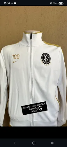 Jaqueta Corinthians centenário original nike