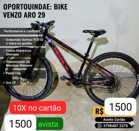 Bicicleta venzo 24v