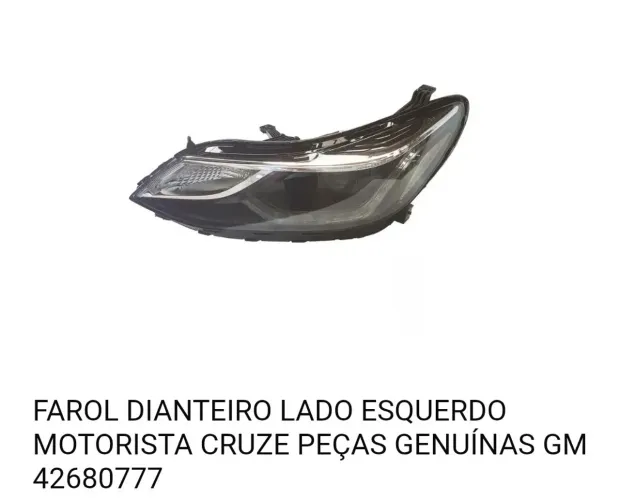 Farol Lado Esquerdo, Cruzer 42680777 GM