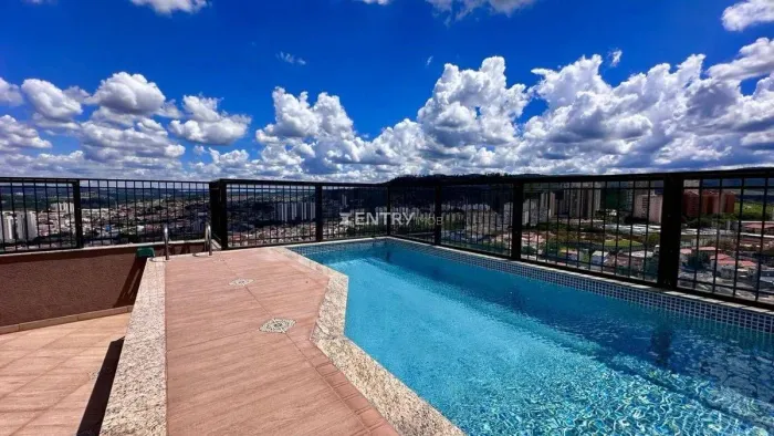 COBERTURA À VENDA COM PISCINA PRIVATIVA, GOURMET SEM ESCADA NA MELHOR LOCALIZAÇÃO DE JUNDI