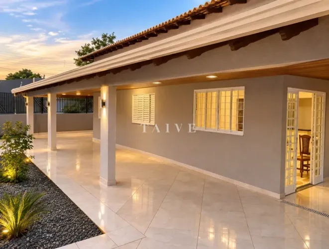 Casa à venda próximo à Jamil Scaff com 3 quartos (sendo 1 suíte), com quintal e ampla gara