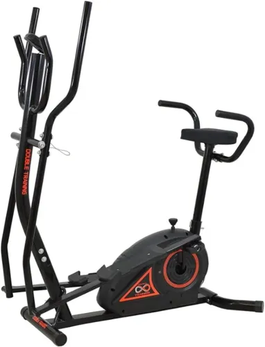 Bicicleta ergométrica e elíptico