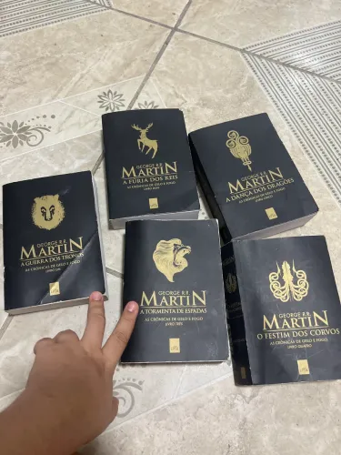As crônicas de gelo e fogo vol 1 a 5