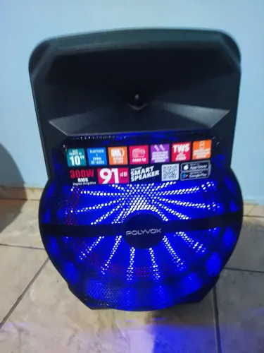 Caixa De Som Amplificada 300Watts SEMI NOVA !