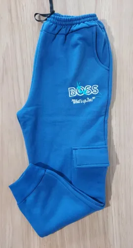 Calça de Moleton Infantil - Tamanho 10