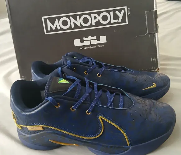 TÊNIS NIKE LEBRON 22 EDIÇÃO ESPECIAL MONOPOLY
