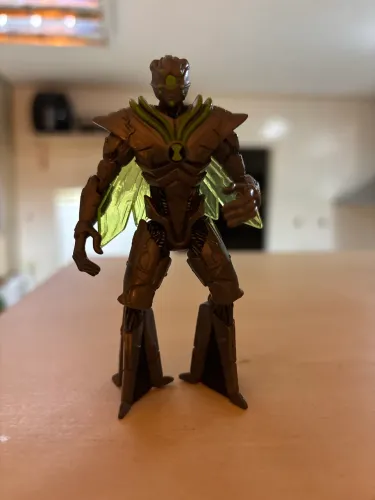 Boneco Nanomech Ben 10 Invasão Alienígena Bandai Original