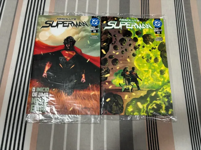 Absolute Superman - 1 e 2 - Novas e Lacradas - Panini