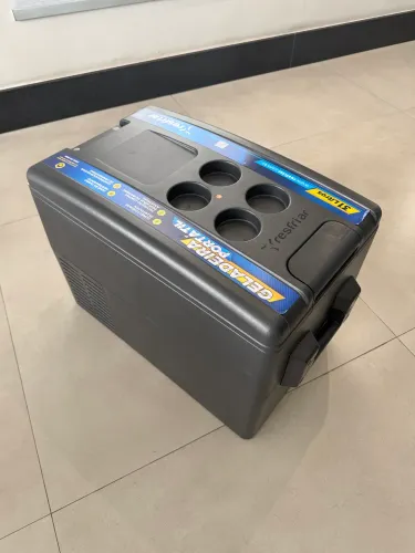Geladeira Portátil Resfriar 31 Litros Carro Caminhão